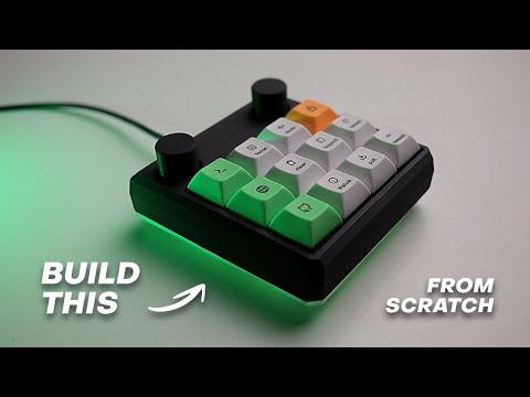 DIY Macro Keypad Build from Scratch with PCB and Custom Keycaps