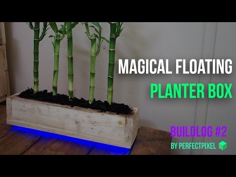 DIY Magical Floating Planter Box | Build Log #2