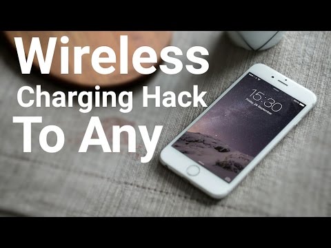 DIY Magnetic Wireless Charging Hack To Any Smartphone For Free !!!