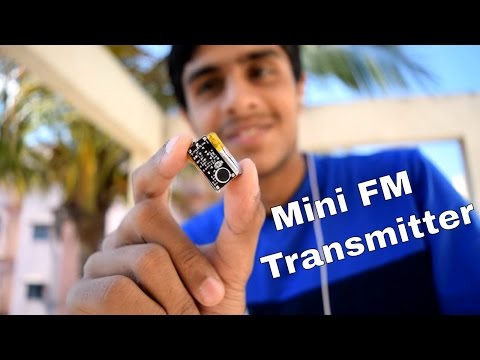 DIY Make Mini Spy FM Transmitter Bug !