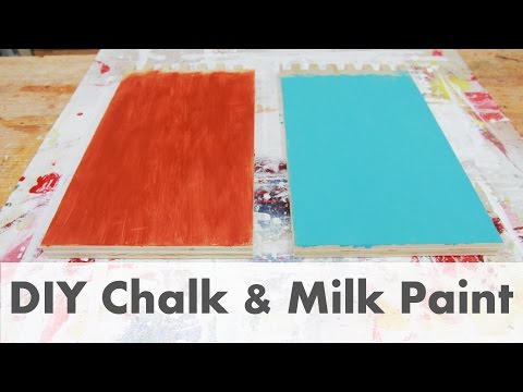 DIY Make Your Own Chalk &amp;amp; Milk Paint