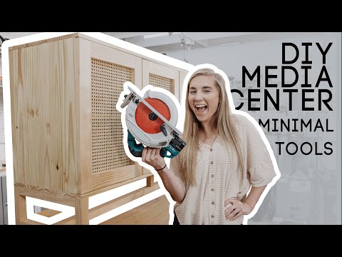 DIY Media Center With Minimal Tools PART 3! FINAL