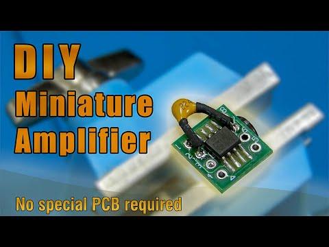 DIY Miniature Amplifier