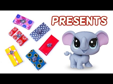 DIY Miniature Presents - How to Make LPS Crafts, Doll Stuff &amp;amp; Dollhouse Things