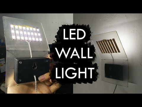 DIY Minimalistic LED WALL LIGHT