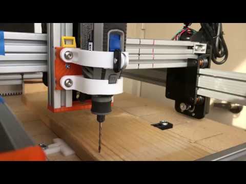 DIY Modular CNC Machine - Dremel Cut Test 2
