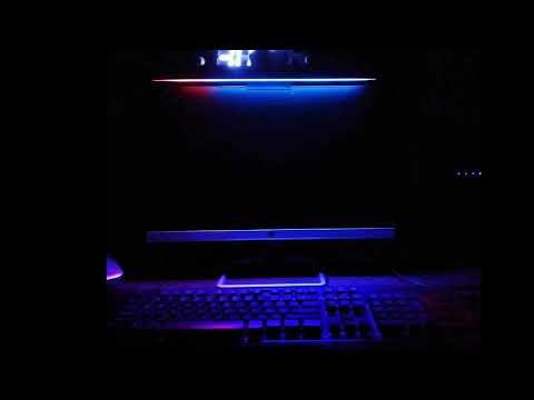 DIY Monitor ScreenBar WiFi RGB LED | All project details available on my Instructables.