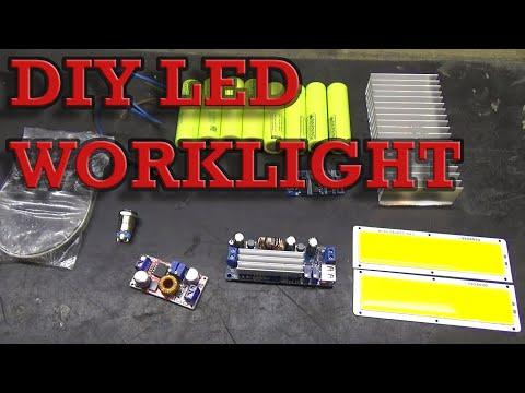 DIY Monster Led WorkLight -Part 1 of 2- Electronics