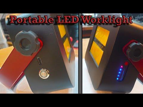 DIY Monster Led WorkLight -Part 2 of 2- Metalworking