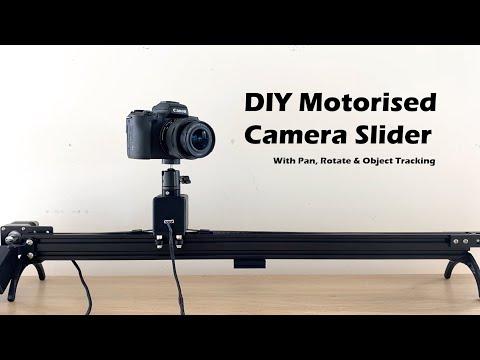 DIY Motorised Camera Slider With Object Tracking