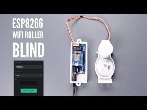 DIY Motorized WiFi Roller Blind - ESP8266 &amp;amp; Blynk