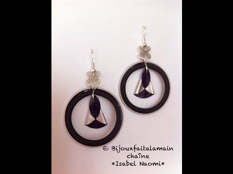 DIY Nespresso: How to make Dahlia earrings