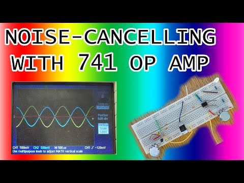 DIY Noise Cancelling With 741 Inverting OP-AMP