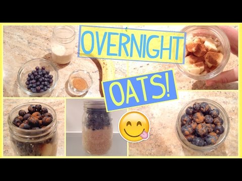 DIY OVERNIGHT OATS |  MAKE AHEAD OATMEAL RECIPE!