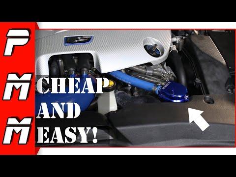 DIY Oil Catch Can Lexus ISF | How to install an oil catch can