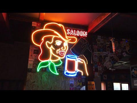 DIY Old-school Neon Street Sign