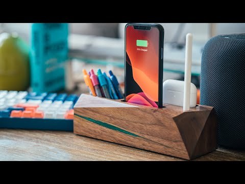 DIY Organizer with Charging For IPHONE and AIRPODS PRO || HOW TO BUILD (SaTiSfYiNg)