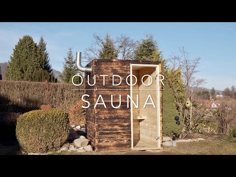 DIY Outdoor Sauna