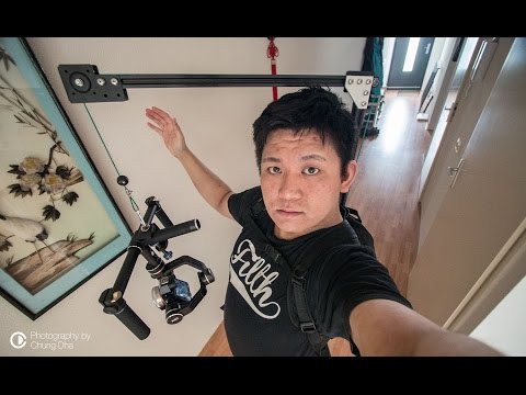 DIY Overhead Camera Support for Gimbal Stabilizer by Chung Dha