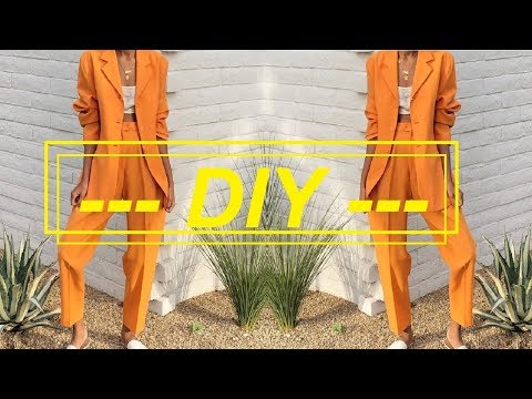 DIY PANTS PATTERN // DIY PATRON DU PANTALON DE BASE | TRUDY LIMP (EN Sub)