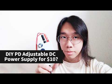 DIY PD Powered Adjustable / Lab Bench DC Power Supply