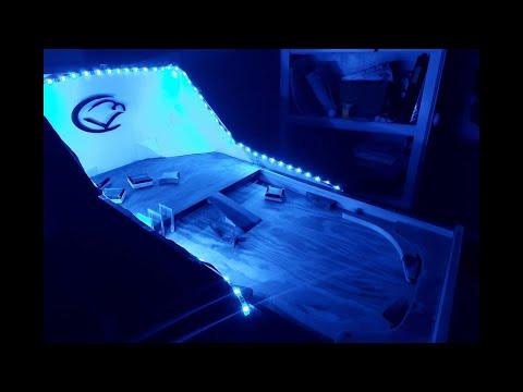 DIY PINBALL MACHINE with LIGHTS