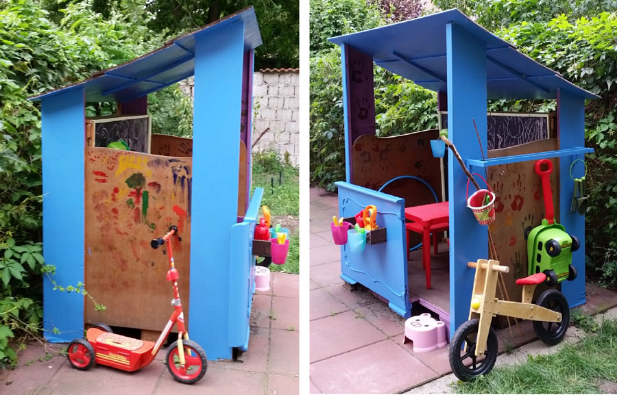 DIY Pallet &amp; Scrap Wood Playhouse sides.jpg