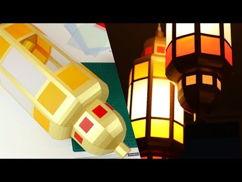 DIY Paper Lantern | Arabic Moroccan Bohemian Lamp how to make