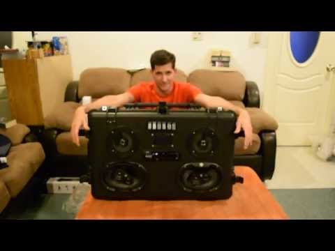 DIY Pelican Boombox &amp;quot;The Big Ass WTF!!!! Box&amp;quot;