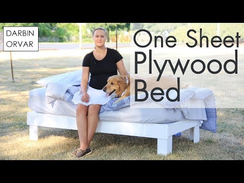 DIY Platform Bed Easy &amp;amp; Cheap - Darbin Orvar