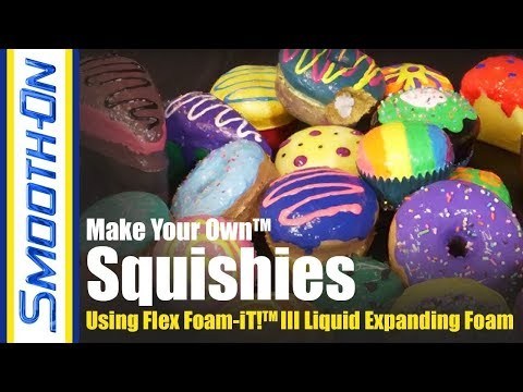 DIY Poly Foam Squishies Using FlexFoam-iT! III Expanding Foam