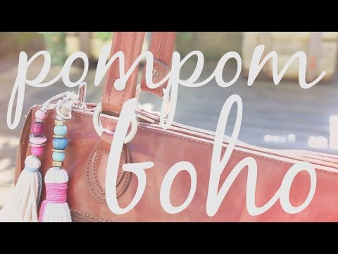 DIY PomPom Boho - Bohemian Rope Tassel