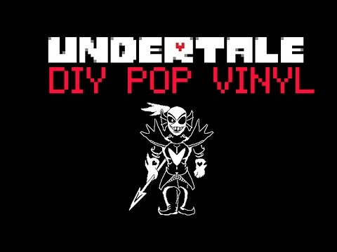 DIY Pop Vinyl - Undyne From Undertale