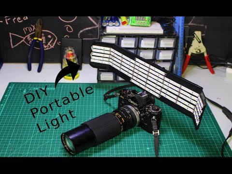 DIY Portable LED Panel