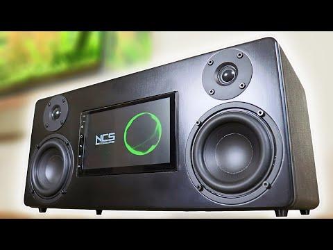 DIY Portable Multimedia Boombox Speaker with 7&quot; Screen