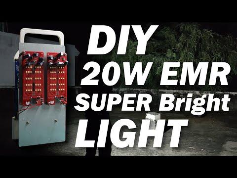 DIY Portable Outdoor Light 20W