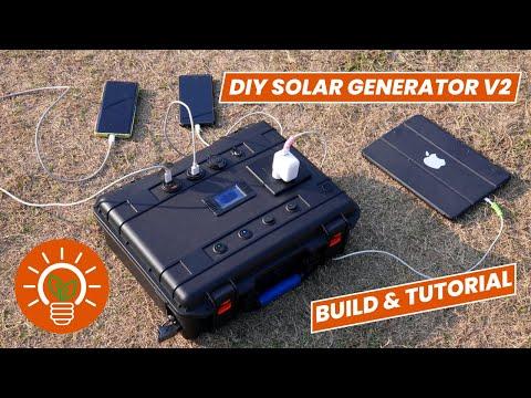 DIY Portable Solar Generator V2 | Build Your Own Solar Generator