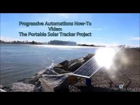 DIY Portable Solar Tracker Project