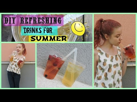 DIY REFRESHING DRINKS FOR SUMMER