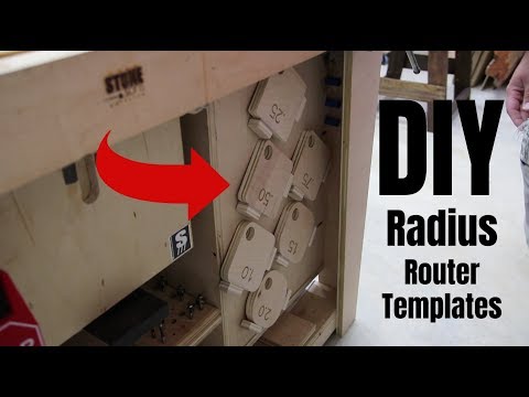 DIY Radius Router Templates