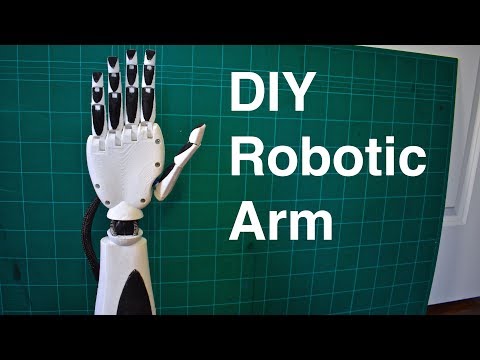 DIY Robotic Arm 3D Printed (an Initial Prosthetic Prototype)