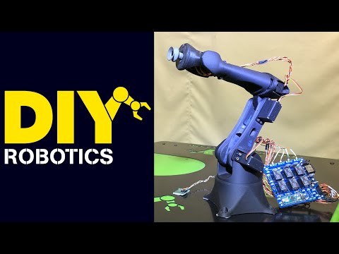 DIY Robotics | Educative 6 Axis Robot Arm