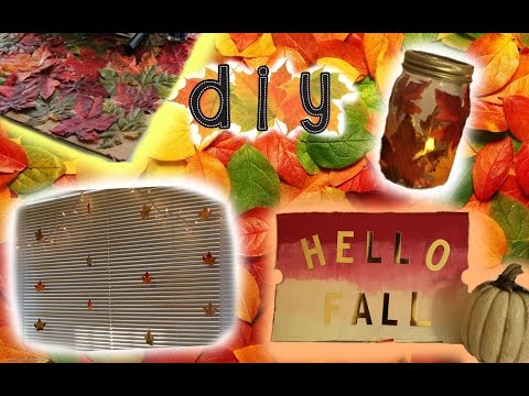 DIY Room Decor for Fall | Cute &amp;amp; Cozy!