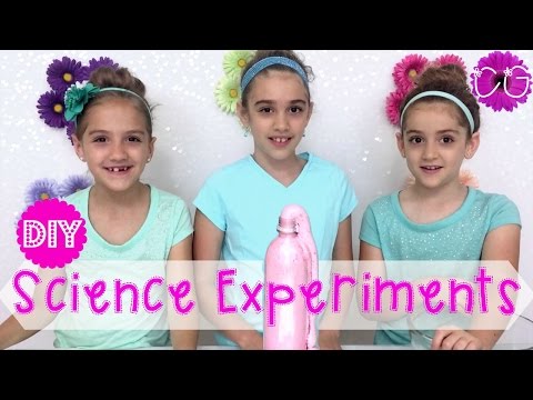 DIY SCIENCE EXPERIMENTS!  SO FUN!