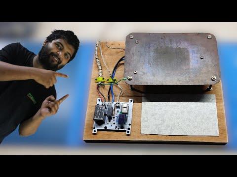 DIY SMD REFLOW Hotplate From Cloth Iron's Element