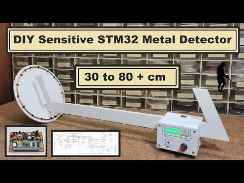 DIY Sensitive STM32 Pulse Indiction Metal Detector (Arduino IDE)