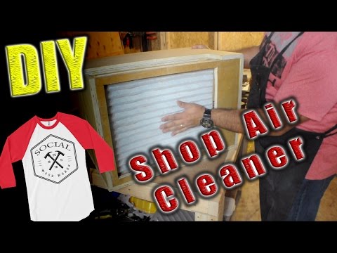 DIY Shop Air Cleaner - Free Plans