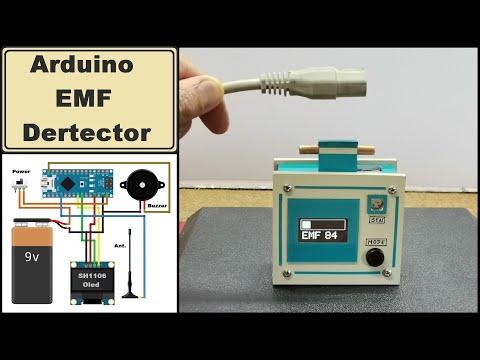 DIY Simple Arduino EMF (electromagnetic field) Detector