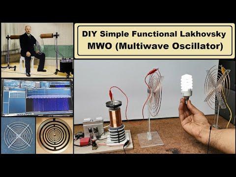 DIY Simple Functional Lakhovsky MWO Multiwave Oscillator Therapy Device