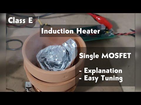 DIY Single MOSFET Induction Heater. Everything you need to know !!! - Part 1